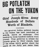 Potlach on the Yukon