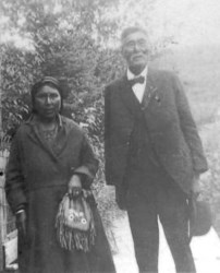 Chief Isaac and wife Eliza